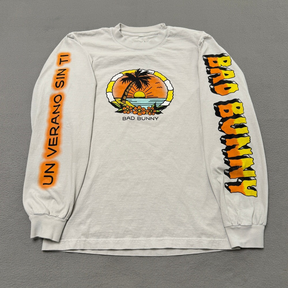 Bad Bunny Shirt Mens S Un Verano Sin Ti 2022 Tour Concert Tee